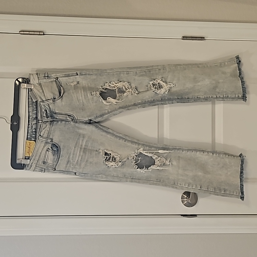 🌼Women's Machine 5 pockets denim pants